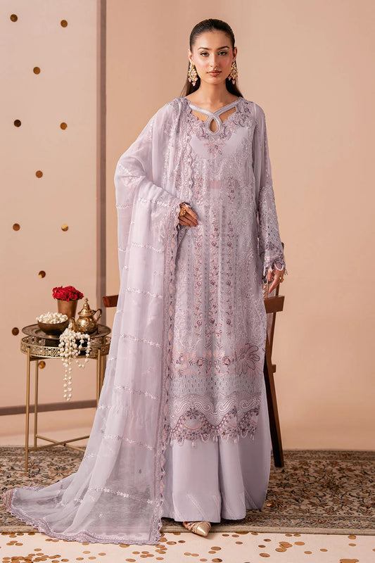 Ramsha Dastak Chiffon Collection 2026 | Q-308