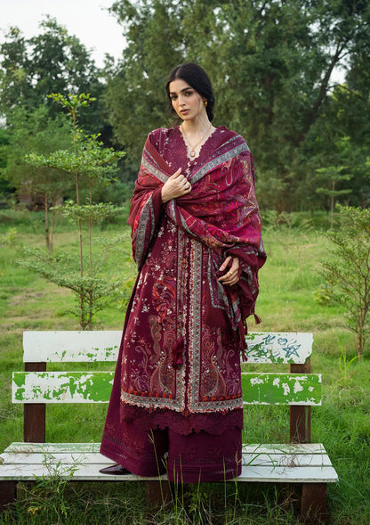 Elaf Wilderness Pashmina Shawl Edit 2026 | EWR-2A ROWAN