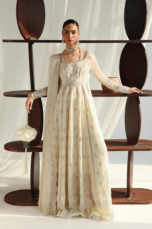 Qalamkar Chiffon Collection 2026 | QCC-07 AMERA