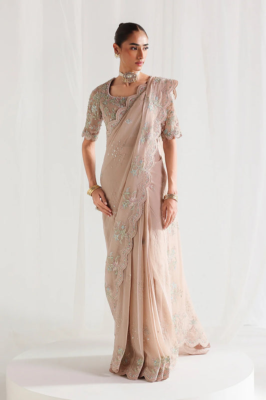 Qalamkar Chiffon Collection 2026 | QCC-04 NOVERA
