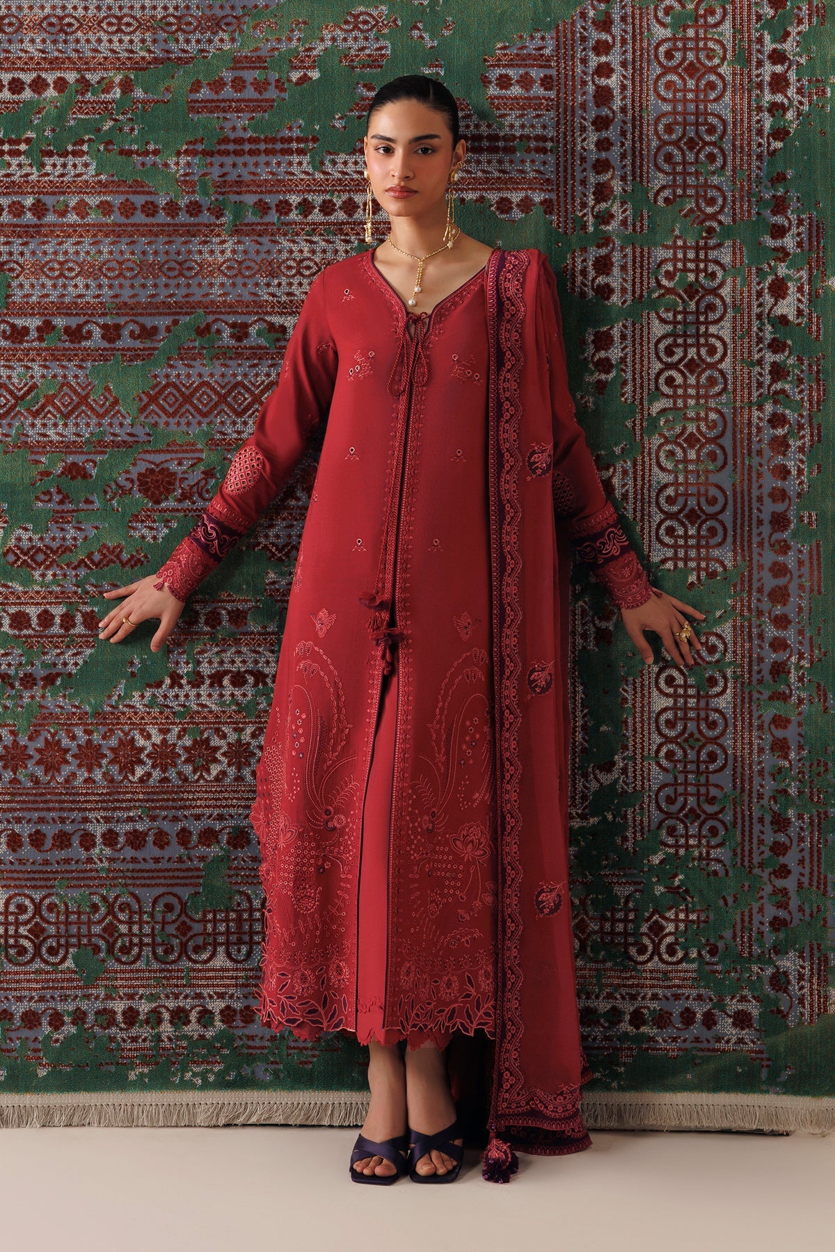 Qline Linen'26 by Qalamkar | QLW-03 ZAIRA