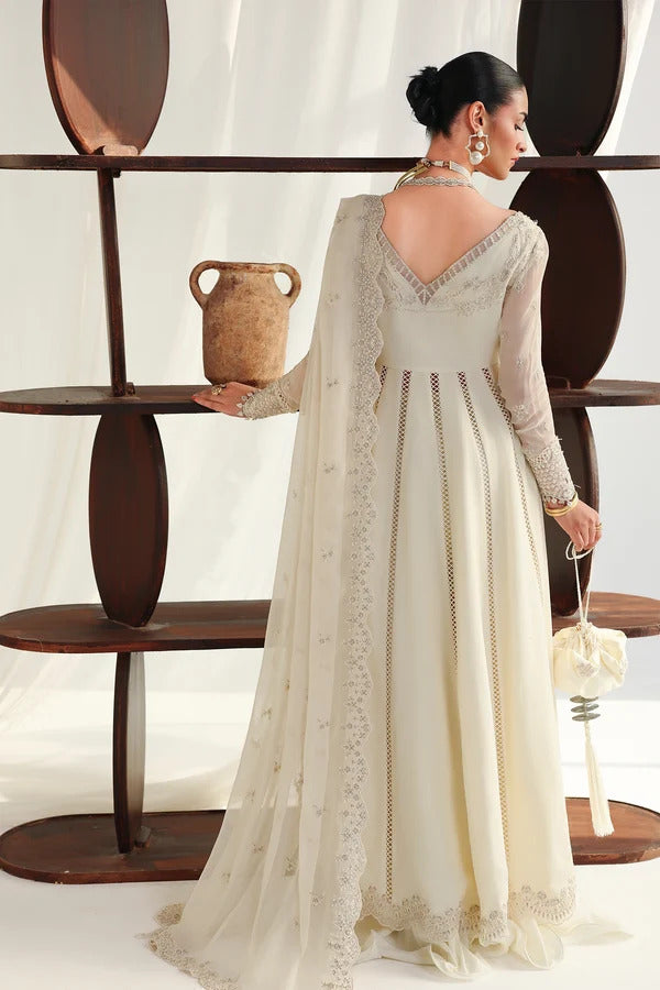 Qalamkar Chiffon Collection 2026 | QCC-07 AMERA