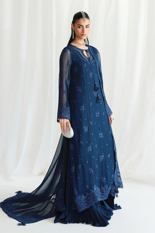 Qalamkar Chiffon Collection 2026 | QCC-02 SHIREEN