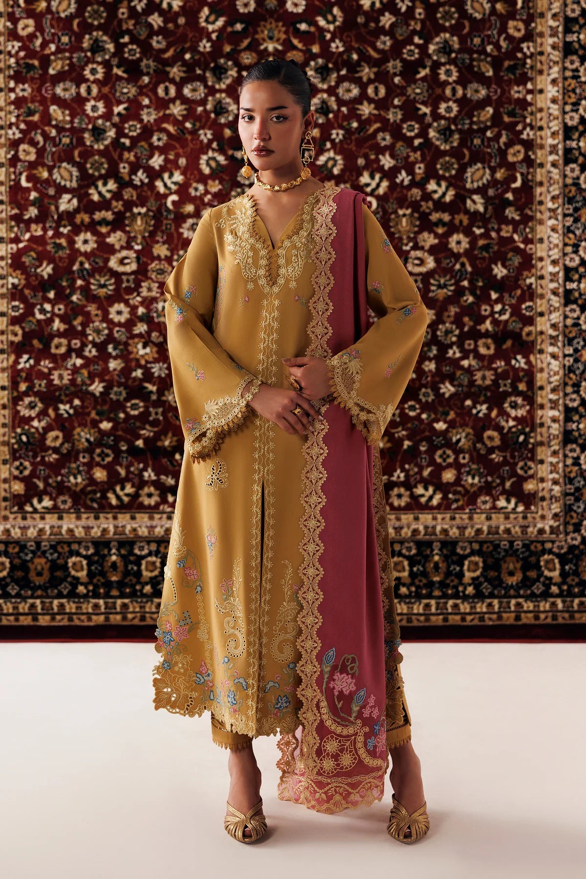 Qline Linen'26 by Qalamkar | QLW-06 NYRA