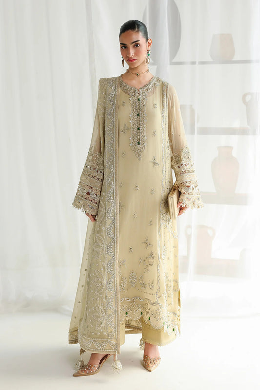 Qalamkar Chiffon Collection 2026 | QCC-01 DEENA