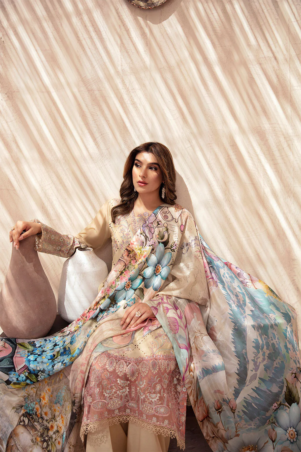 Ramsha Andaaz Lawn 2025 | Z-1010