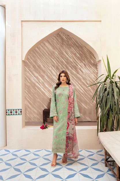 Ramsha Andaaz Lawn 2025 | Z-1006