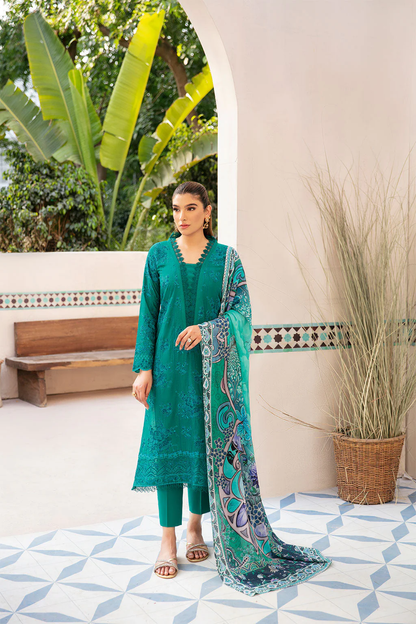 Ramsha Andaaz Lawn 2025 | Z-1002