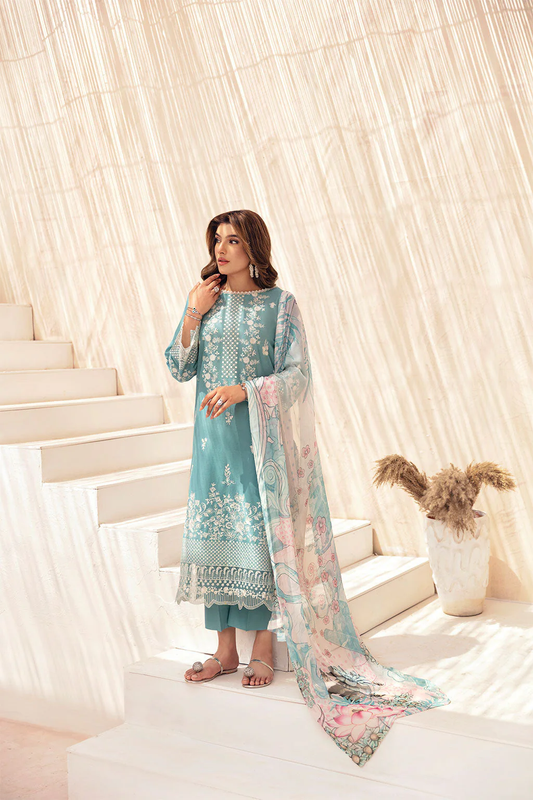 Ramsha Andaaz Lawn 2025 | Z-1004