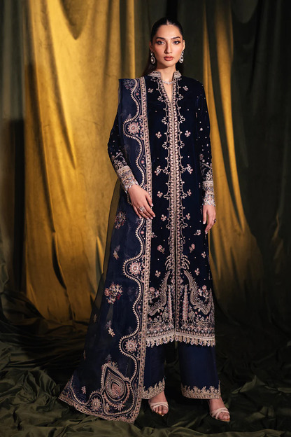 Qalamkar Velvet Edit'24 | DALIA | BK-05