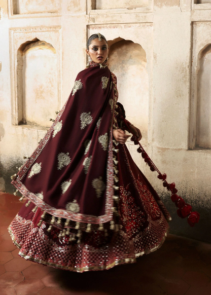 Massarat - Festive Unstitched 2025 By Hussain Rehar | GULNAR