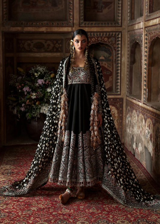 Massarat - Festive Unstitched 2025 By Hussain Rehar | NOOR JEHAN