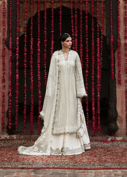 Massarat - Festive Unstitched 2025 By Hussain Rehar | SITARA