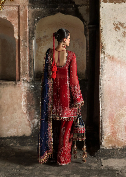 Massarat - Festive Unstitched 2025 By Hussain Rehar | SHAHRBANO