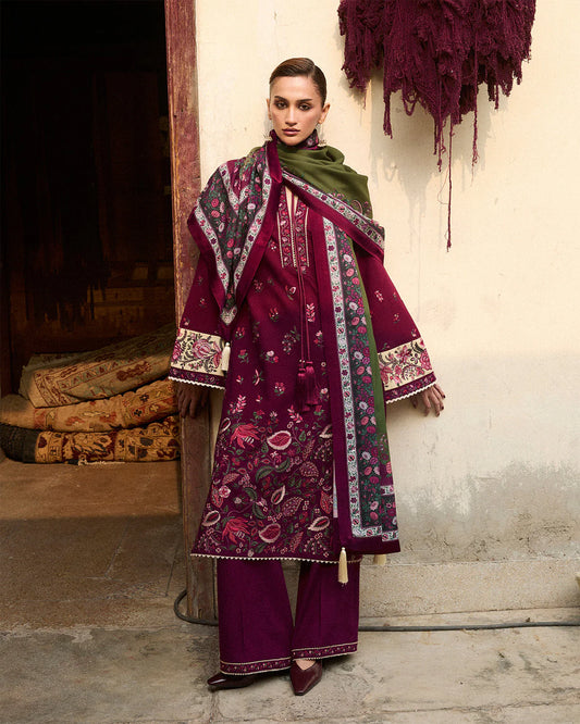 Jugnu Embroidered Karandi Collection 2025 | TIRAN