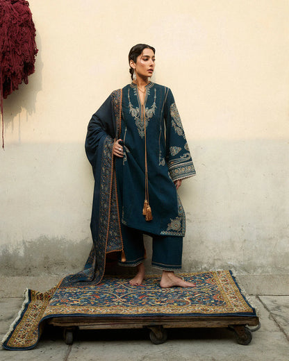 Jugnu Embroidered Karandi Collection 2025 | NIVA