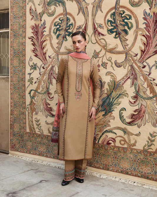 Jugnu Embroidered Karandi Collection 2025 | DAHR