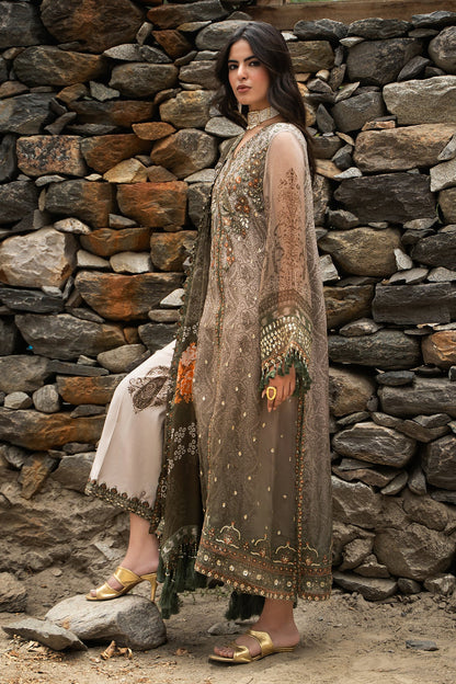 Charizma Vasal Winter Vol-02 2026 | Unstitched Embroidered Chiffon Collection | VSLW6-13