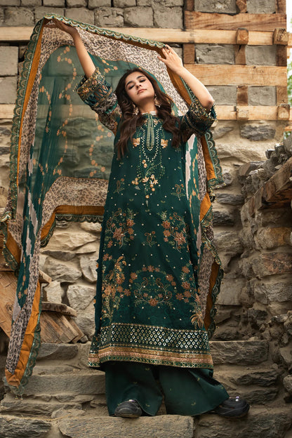 Charizma Vasal Winter Vol-02 2026 | Unstitched Embroidered Chiffon Collection | VSLW6-14