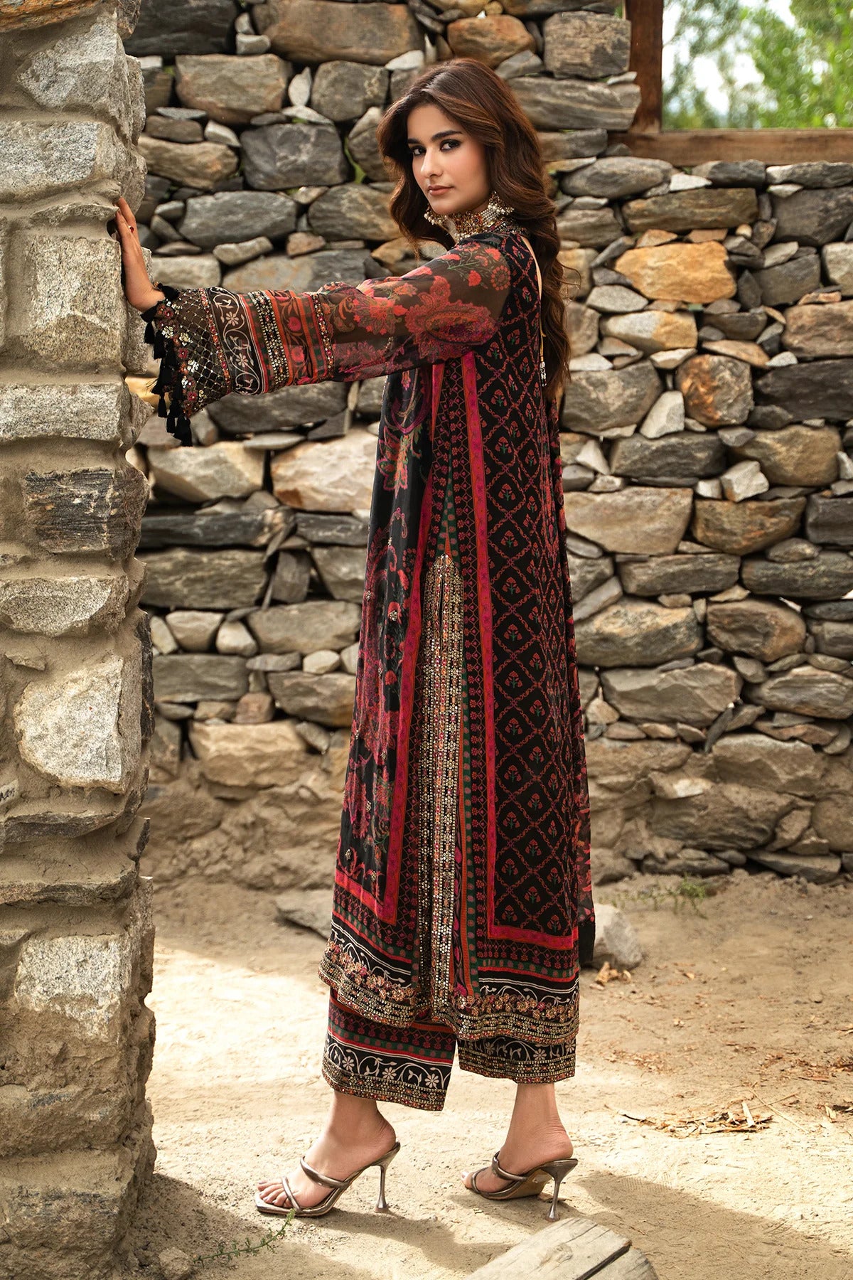 Charizma Vasal Winter Vol-02 2026 | Unstitched Embroidered Chiffon Collection | VSLW6-16