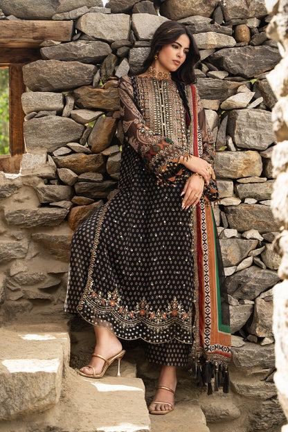 Charizma Vasal Winter Vol-02 2026 | Unstitched Embroidered Chiffon Collection | VSLW6-15