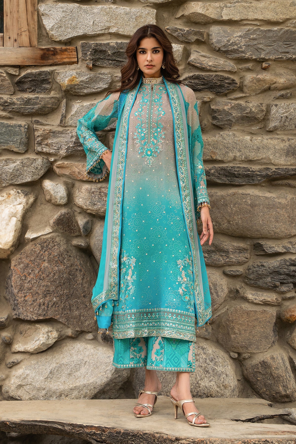 Charizma Vasal Winter Vol-02 2026 | Unstitched Embroidered Chiffon Collection | VSLW6-17